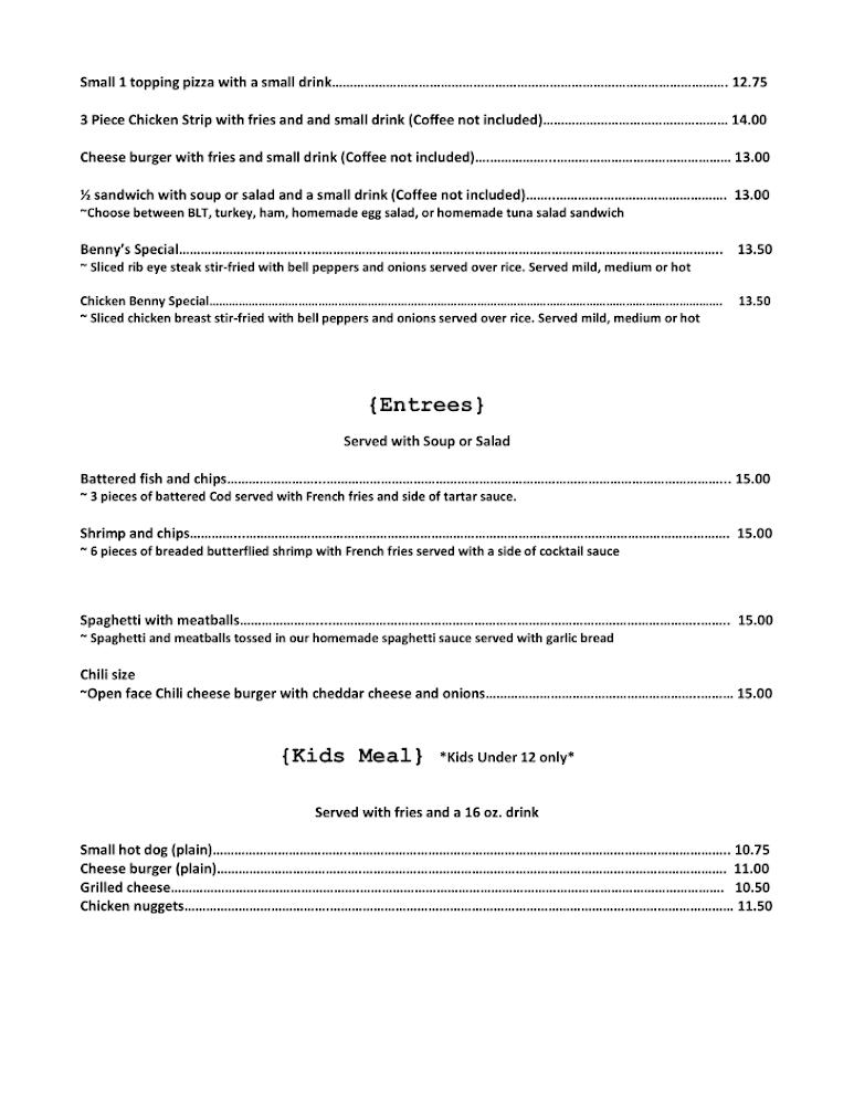 Linbrook Pizzaria and Grill Menu image 4